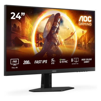 Preview: AOC 60.4cm (23.8) 24G4HRE 16:09 2xHDMI+DP black-red