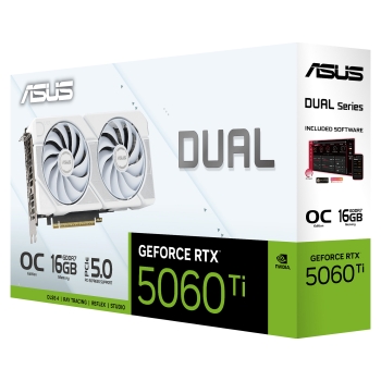 RTX 5060TI 16GB Asus DUAL GDDR7 white