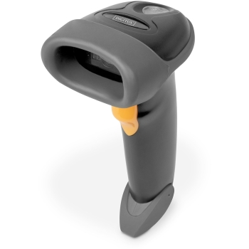 DIGITUS Barcode Handscanner 1D/2D Bluetooth QR-Code grau