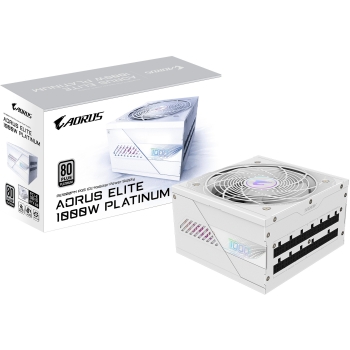 1000W GIGABYTE AORUS ELITE AE1000PM PG5 80+ Platinum White