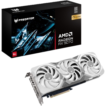 RX 9070 16GB Acer Predator BiFrost OC GDDR6 WHITE