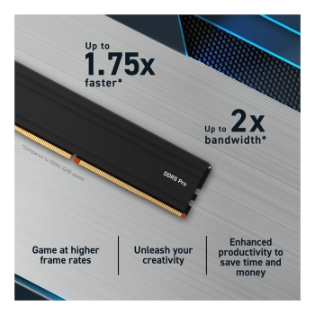 Preview: 5600 96GB Kit Crucial Pro [2x48GB 5600MHz DDR5 CL46 UDIMM]