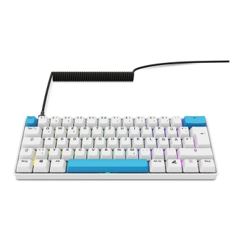 Preview: Sharkoon Gaming Tastatur Skiller SGK50S4 Gen2 PBT wei-gel DE