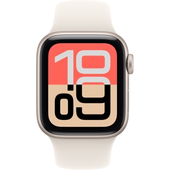 Preview: Apple Watch SE 3 Aluminium Cellular 40mm Polarstern (Sportarmband polarstern) M/L