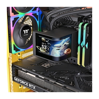 Preview: K Thermaltake MAGCurve 360 Ultra All-In-One Liquid Cooler System ARGB Fan