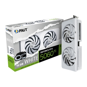 Preview: RTX 5060 Ti 16GB Palit OC GDDR7 white