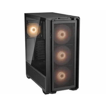 Tower COUGAR MX600 ARGB. Schwarz