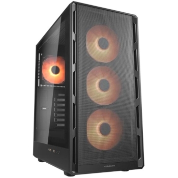 Midi COUGAR Airface Pure PRO. ARGB. Schwarz