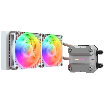 Preview: K COUGAR CPU Wasserkühlung Poseidon Ultra 240. ARGB. Weiß