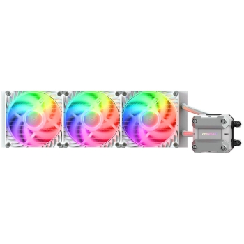 K COUGAR CPU Wasserkühlung Poseidon Ultra 360. ARGB. Weiß