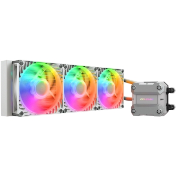Preview: K COUGAR CPU Wasserkühlung Poseidon Ultra 360. ARGB. Weiß