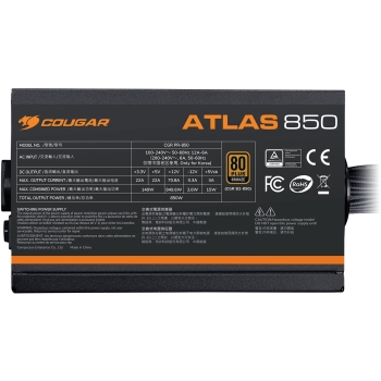 Preview: 750W COUGAR Netzteil ATLAS 750W ATX3.1 / 80 Plus Bronze