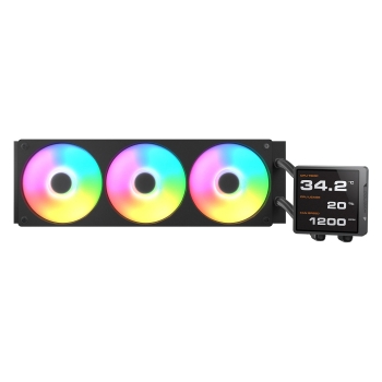 K COUGAR CPU Wasserkühlung Poseidon Vistek Pro 360.ARGB.Schw.