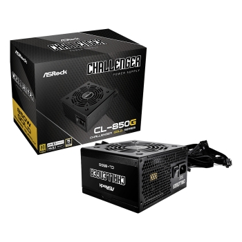 850W ASRock Challenger Series CL-850G 850W ATX 80+ Gold black retail