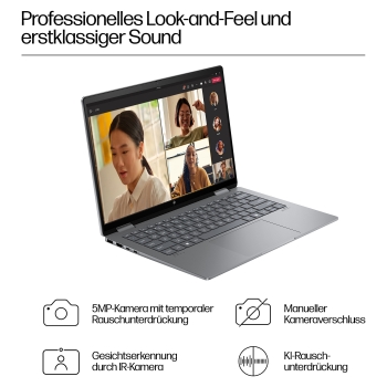 Preview: HP ENVY x360 2-in-1 Laptop 14 2.8K OLED Touch U5-125U 16GB/512GB Win 11 14-fc0450ng