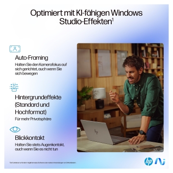 Preview: HP OmniBook Ultra 14-fd0099ng AMD Ryzen™ AI 9 HX 375 Notebook 35.6 cm (14)