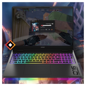 Preview: HP Omen Max 16 WQXGA OLED Core Ultra 9 275HX 32GB/2TB SSD RTX 5080 Win11 Home - 16-ah0495ng