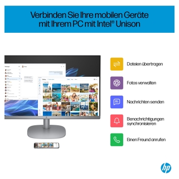 Preview: HP OmniStudio X 27 FHD IPS All-in-One Ultra 7-155H 16GB/1TB SSD Win11 27-cs0073ng