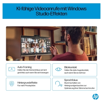 Preview: HP OmniStudio X 27 FHD IPS All-in-One Ultra 5-125H 16GB/512GB SSD Win11 27-cs0450ng