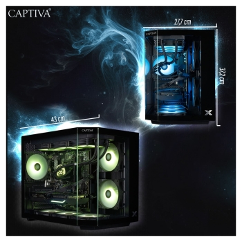 Captiva PC Highend Gaming R90-031 R7-5700X 32GB/1TB SSD RTX 5070 Win 11