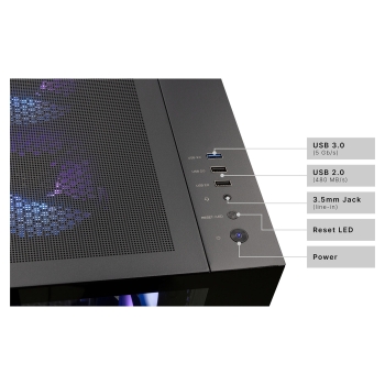 Preview: Captiva PC Highend Gaming R90-031 R7-5700X 32GB/1TB SSD RTX 5070 Win 11