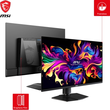 Preview: MSI MPG 321URXDE QD-OLED (80 cm (31.5 Zoll). schwarz. UltraHD/4K. QD-OLED. Adaptive-Sync. USB-C. 240Hz Panel)