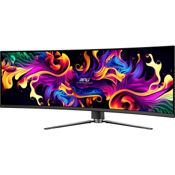 Preview: MSI MPG 491CQPXDE QD-OLED (124.5 cm (49 Zoll). schwarz. DQHD. Curved. USB-Hub. USB-C. 240Hz Panel)