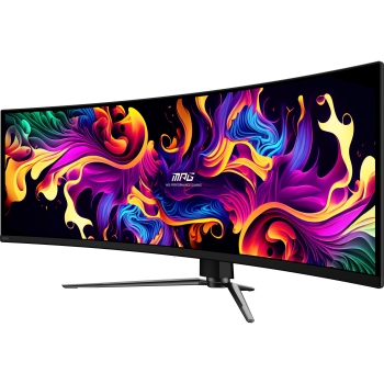 Preview: MSI MPG 491CQPXDE QD-OLED (124.5 cm (49 Zoll). schwarz. DQHD. Curved. USB-Hub. USB-C. 240Hz Panel)