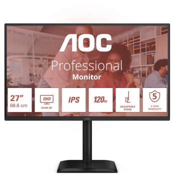 AOC 68.6cm (27) Q27E4U 16:09 HDMI+DP+USB black