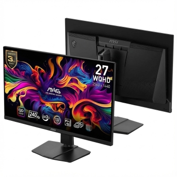 MSI MAG 271QPXDE QD-OLED E2 (67.3 cm (26.5 Zoll). schwarz. WQHD. Adaptive-Sync. USB-C. 240Hz Panel)