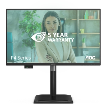 Preview: AOC 60.5cm (23.8) 24P4U 16:09 HDMI+DP+DVI+USB IPS Lift bk