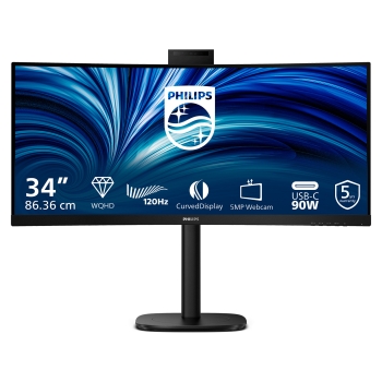 Philips 86.4cm (34.0) 34B2U3600CH 21:09 2xHDMI+DP+USB-C bl.