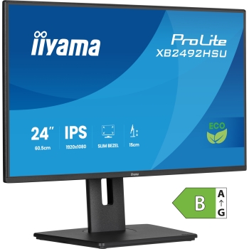 IIYAMA 60.5cm (24) XB2492HSU-B1 16:10 HDMI+DP+2xUSB IPS