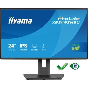 Preview: IIYAMA 60.5cm (24) XB2492HSU-B1 16:10 HDMI+DP+2xUSB IPS