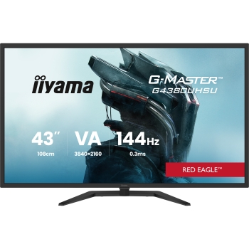 Preview: IIYAMA 108cm (43) G4380UHSU-B2 16:9 2xHDMI+2xDP+4xUSB