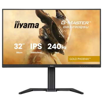 Preview: IIYAMA 80.0cm (31.5) GB3290QSU-B1 16:9 2xHDMI+DP+2xUSB-C