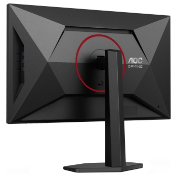 Preview: AOC Gaming Q27G4SRU - 27 Zoll QHD. 300 Hz. 1 ms. HDR400 2560x1440. 2x HDMI 2.1. DisplaPort 1.4. USB Hub schwarz-rot
