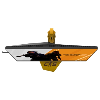 Preview: AOC Agon Pro CS24A - 24 Zoll Full HD Gaming. 610Hz 0.5ms gtg. G-Sync.HDR400 (1920x1080. 2x HDMI 2.1. DP 1.4. USB Hub) schwarz-rot-orange