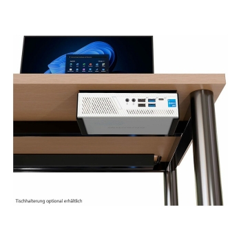 Preview: bluechip BUSINESSline S3137 *white* i3 14100 W11Pro 8GB 500GB SSD. Intel® Wi-Fi 6E AX211. Bluetooth 5.3