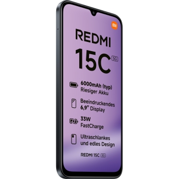 Preview: Xiaomi Redmi 15C 5G Dual Sim 4RAM 128GB midnight black