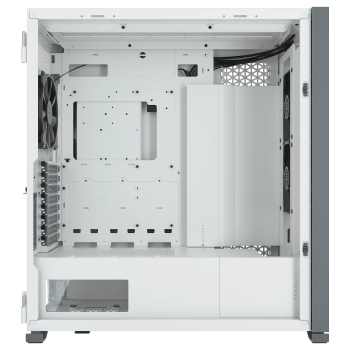 Preview: Corsair 7000D Airflow White Full Tower Gaming Gehäuse mit Glas Seitenfenster