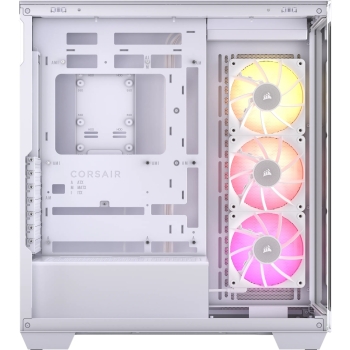 Preview: Corsair 3500X LINK RGB weiß Midi Tower ATX Gaming Gehäuse