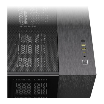 Preview: CORSAIR mATX 2500X (Tempered Glass) Black/Obsidian Alu