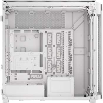 Preview: CORSAIR Super-Tower 9000D iCUE LINK AIRFLOW TP (White) (Speditionsversand)