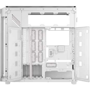 Preview: CORSAIR Super-Tower 9000D iCUE LINK AIRFLOW TP (White) (Speditionsversand)