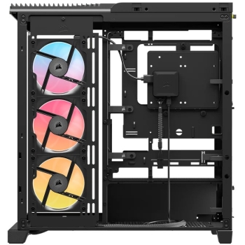 Preview: CORSAIR Midi 4500X LX RGB Tempered Glass Black