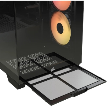 Preview: CORSAIR Midi 3500X RSR ARGB (Tempered Glass) Black