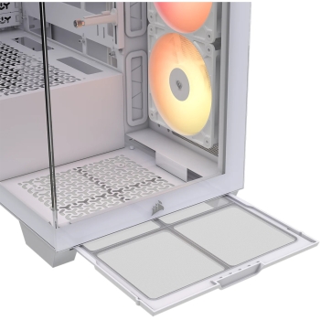 Preview: CORSAIR Midi 3500X RSR ARGB (Tempered Glass) White