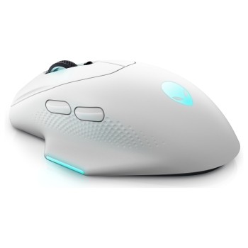 Preview: Dell Alienware AW620M - Maus - Fr Rechtshnder - optisch - 7 Tasten - kabelgebunden. kabellos - USB. 2.4 GHz