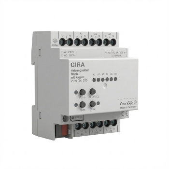 GIRA 213900 Heizungsaktor 6f Regler OneK (213900)